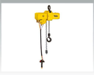 Yale Pneumatic chain hoist with suspension hook or with integrated trolley CPA ATEX