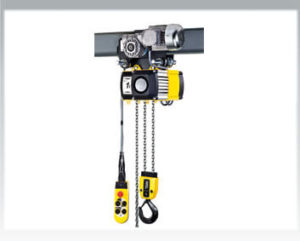 Yale Electric chain hoist with suspension lug or with integrated trolley CPV