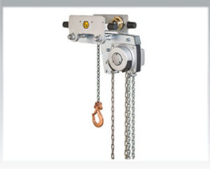 Yale Hand chain hoist with integrated push or geared type trolley (low headroom) Yalelift LH ATEX